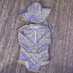 BabyGap long-sleeve bathing suit